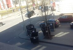 Konteineriai &Scaron;ermuk&scaron;nių gatvėje