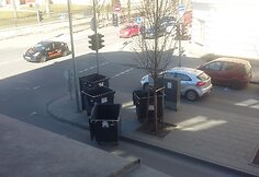 Konteineriai &Scaron;ermuk&scaron;nių gatvėje