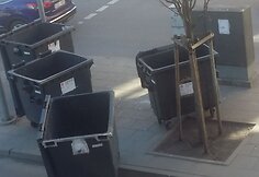 Konteineriai &Scaron;ermuk&scaron;nių gatvėje