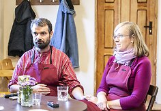 Kristina Zaveckienė ir Vincentas Degeorge