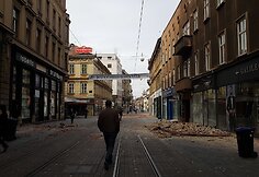 Zagrebas po žemės drebėjimo