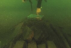 Lukos ežere atrastas laivas