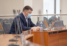Vilniaus tarybos posėdis ir balsavimas dėl administracijos direktorės