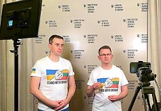 Arūnas Dulkys lankėsi Kyjive