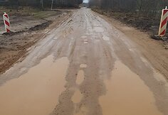 Sunkiai i&scaron;važiuojami Nemenčinės seniūnijos keliai