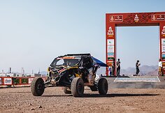 Rokas Baciu&scaron;ka ir  Oriol Vidal Montijan