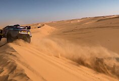 Vos nesusidūrė Nasseras Al-Attiyah ir Matias Ekstromas