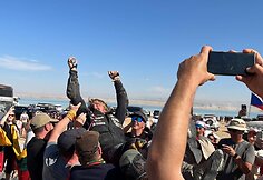 Laisvydas Kancius Dakaro ralio fini&scaron;e