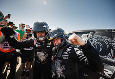 Benediktas Vanagas Dakaro ralio fini&scaron;e