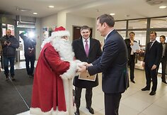 Kalėdų karavanas Vilniaus savivaldybėje