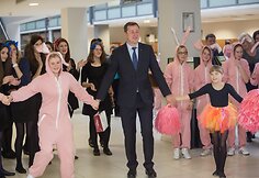 Kalėdų karavanas Vilniaus savivaldybėje