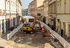 Trakų gatvės remontas