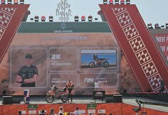 Nerimanto Juciaus podiumas 2026 m. Dakaro ralyje