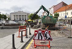 Darbai Vilniaus Rotušės aikštėje