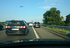 &bdquo;Gudruolis&ldquo; kam&scaron;tyje autostradoje