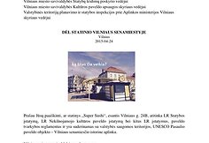 Mykolo Maujausko kreipimasis dėl statinio teisėtumo