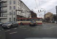 Spūstys J.Jasinskio ir V.Kudirkos g. sankryžoje