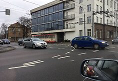 Spūstys J.Jasinskio ir V.Kudirkos g. sankryžoje