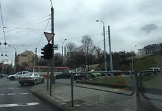 Spūstys J.Jasinskio ir V.Kudirkos g. sankryžoje