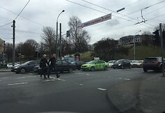 Spūstys J.Jasinskio ir V.Kudirkos g. sankryžoje