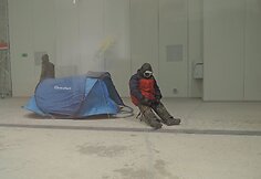 Eksperimento „Prisijaukiname šaltį“ metu