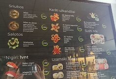 Su&scaron;ių baras &bdquo;Gurume&ldquo;