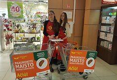 „Maisto banko“ akcijos metu