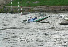 Baidarių slalomas Rygoje