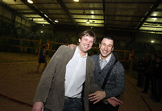 Linas Matulaitis ir Saulius Skambinas (d.)