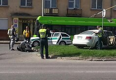Motociklų avarijos Kaune