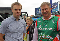 Paulius Motiejūnas ir Linas Skardžiukas (d.)
