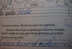 Pratybų sąsiuvinis 