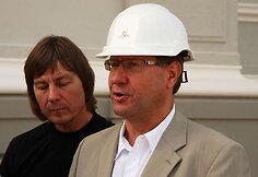 Bendrovės &bdquo;Pamario restauratorius&ldquo; direktorius A.Kliukas.