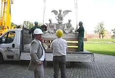 Į buvusią vietą sugrįžusios deivės žymi baigiamąjį projekto etapą.