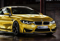 BMW M4 eskizas