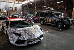 Gumball 3000 automobiliai prieš oficialų startą