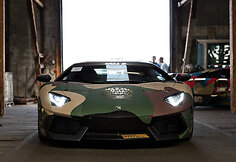 Gumball 3000 automobiliai prieš oficialų startą