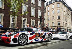 Gumball 3000 automobiliai prieš oficialų startą