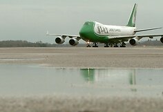 „Boeing 747-400“ Kauno Karmėlavos oro uoste