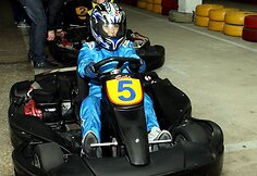 Irma Jurgelevičiūtė Kauno „Vilko“ kartodromo gimtadienio šventėje