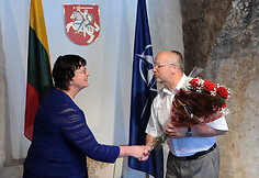 Silva Jankevičienė ir Juozas Olekas