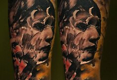 Domanto Parvainio tatuiruotės