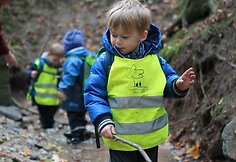 Lauko darželio Vilniuje auklėtiniai dienas leidžia gamtos apsuptyje