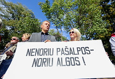 Kultūros darbuotojų potesto akcija