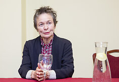 Laurie Anderson &bdquo;The Language of the Future&ldquo; spaudos konferencija