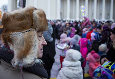 Vilniaus rusų bendruomenė ir stačiatikybės tradicijų puoselėtojai švenčia Šv. Kalėdas