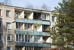 Sostinės Architektų gatvėje degė butas