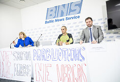Spaudos konferencija apie sumu&scaron;tą viliko vairuotoją
