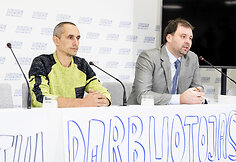 Spaudos konferencija apie sumu&scaron;tą viliko vairuotoją