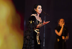 Albanijos atstovė Jonida Maliqi 
